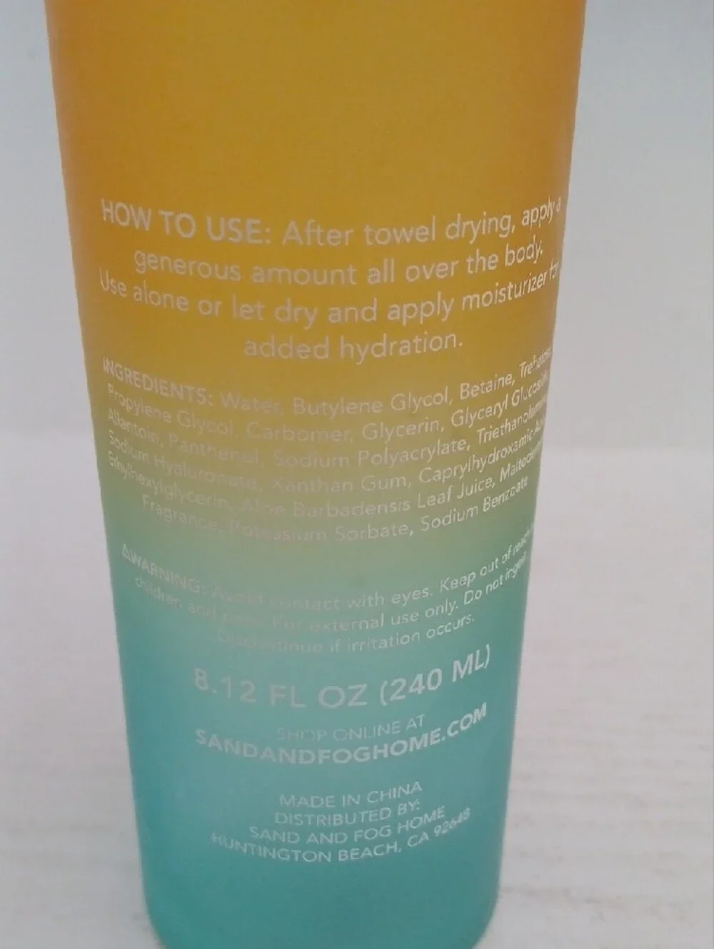 Vanilla Musk Hyaluronic Body Serum